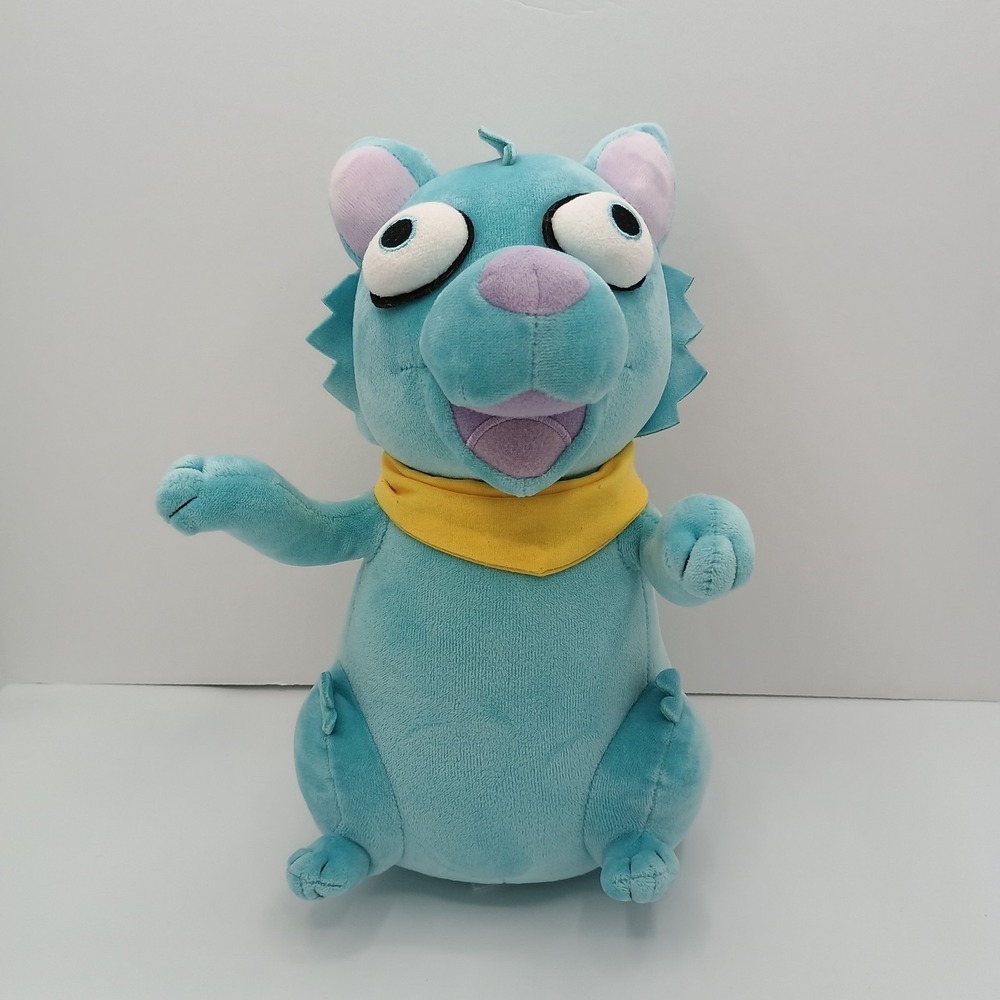 10" The Odd Is Out‎ JAMES PLOOSH Blue Smooshy PLUSH DOG B2